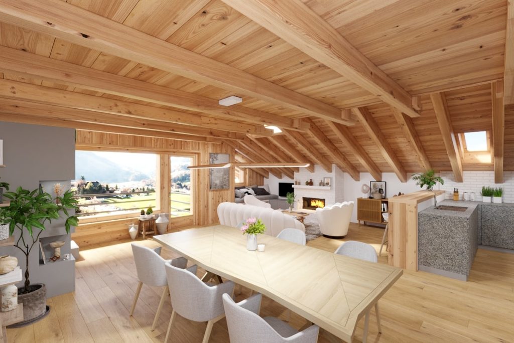 Vue 3D Appartement